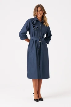 Платье 112883 синий Panda