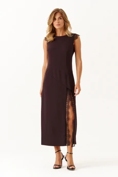 Платье 117680 коричневый Panda