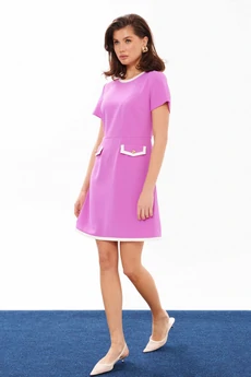 Платье 12280 розовый Panda