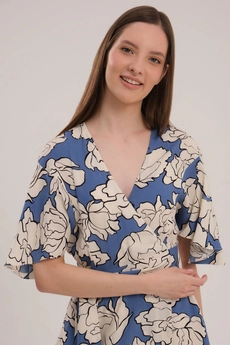 Платье 138380w голубой Panda