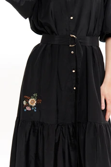 Платье 17380 черный Panda