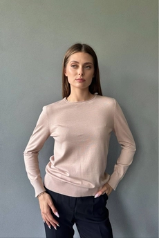 Джемпер K-19040 бежевый Ketty