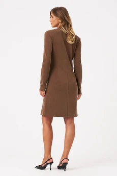 Платье 114580 коричневый Panda