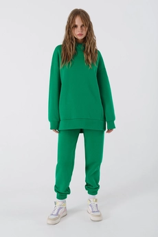 Спортивный костюм 1525 зеленый Pirs