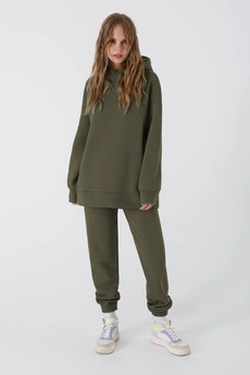 Спортивный костюм 1525 хаки Pirs