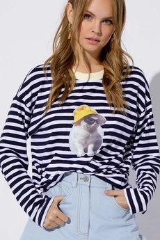 Костюм с шортами 3979 кот Pirs