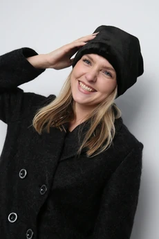 Шапка 912м черный Полинушка