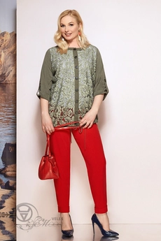 Бомбер 3436 хаки Prestige