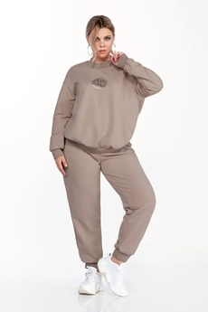 Спортивный костюм 1583 капучино Pretty