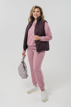 Спортивный костюм 1982 розовый + баклажан Pretty