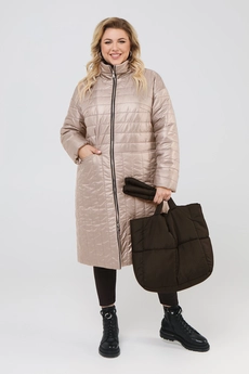 Пальто 2051 бежевый Pretty
