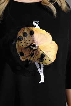 Платье 2159 горчица Pretty