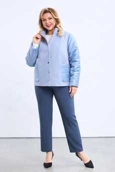 Куртка 2185 голубой Pretty