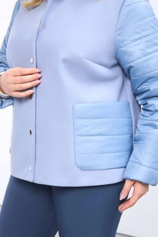 Куртка 2185 голубой Pretty