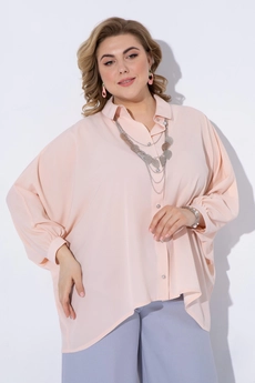 Костюм брючный 2205 персиковый Pretty