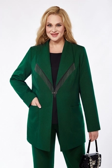 Костюм брючный 5116 изумрудный Pretty