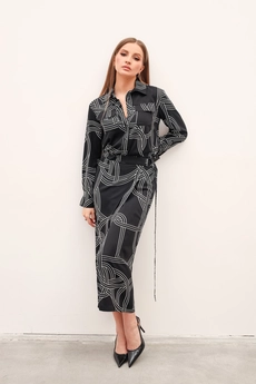 Костюм с юбкой 11-319 Pur Pur