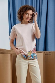 Футболка 2165 розовый RAMI