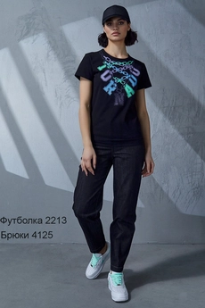 Футболка 2213 черный RAMI