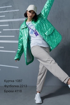 Куртка 1087 зеленый RAMI