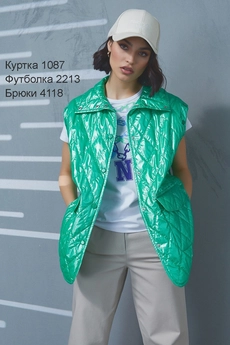 Куртка 1087 зеленый RAMI