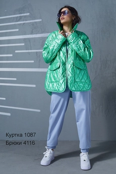Куртка 1087 зеленый RAMI