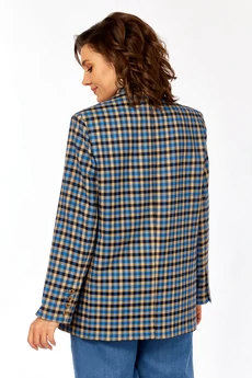 Жакет 1014 клетка Rishelie