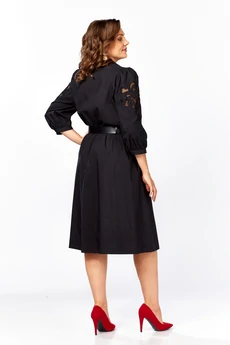 Платье 996-3 черный Rishelie