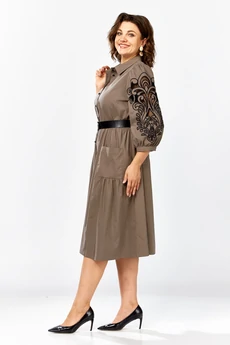 Платье 996-5 капучино Rishelie