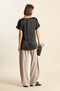 Блузка 2476-1 черный Rivoli