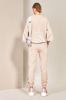 Спортивный костюм 3054+5057 бежевый Rivoli