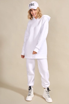 Спортивный костюм 3076 белый Rivoli