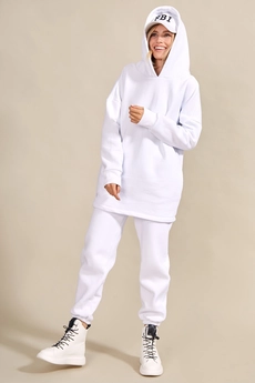 Спортивный костюм 3076 белый Rivoli