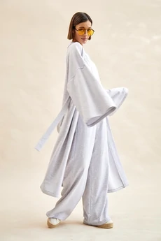 Кардиган 3107 серый меланж Rivoli