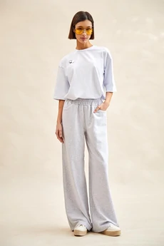 Брюки 3108 серый меланж Rivoli