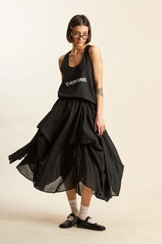 Юбка 4064-1 черный Rivoli