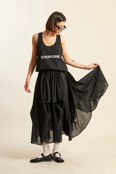 Юбка 4064-1 черный Rivoli