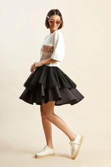 Юбка 4070 черный Rivoli