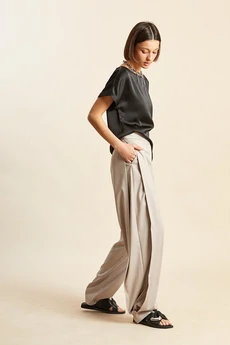 Брюки 5262 серо-розовый Rivoli