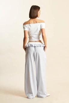 Брюки 5264 бело-голубой Rivoli