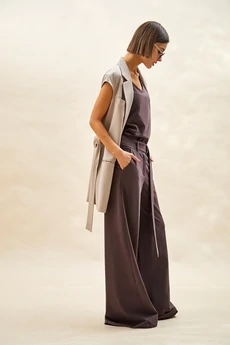 Жилет 8096 серо-розовый Rivoli