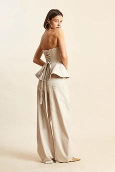 Костюм брючный 9041-1 бежевый Rivoli