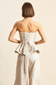 Костюм брючный 9041-1 бежевый Rivoli