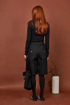 Костюм с шортами 9048 черный Rivoli