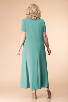 Платье 1-1826 темная мята Romanovich style