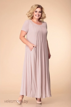 Платье 1-1826 пудра Romanovich style