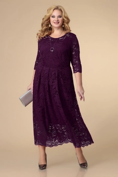 Платье 1-2221 слива Romanovich style