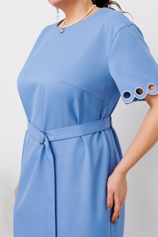 Платье 1-2370 голубой Romanovich style