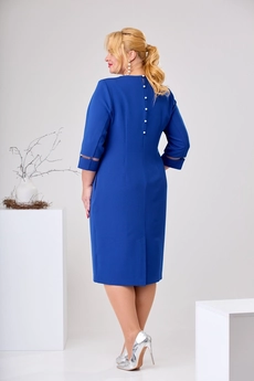Платье 1-2426 васильковый Romanovich style