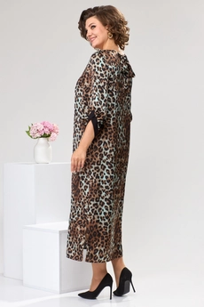 Платье 1-2442 леопардовый Romanovich style